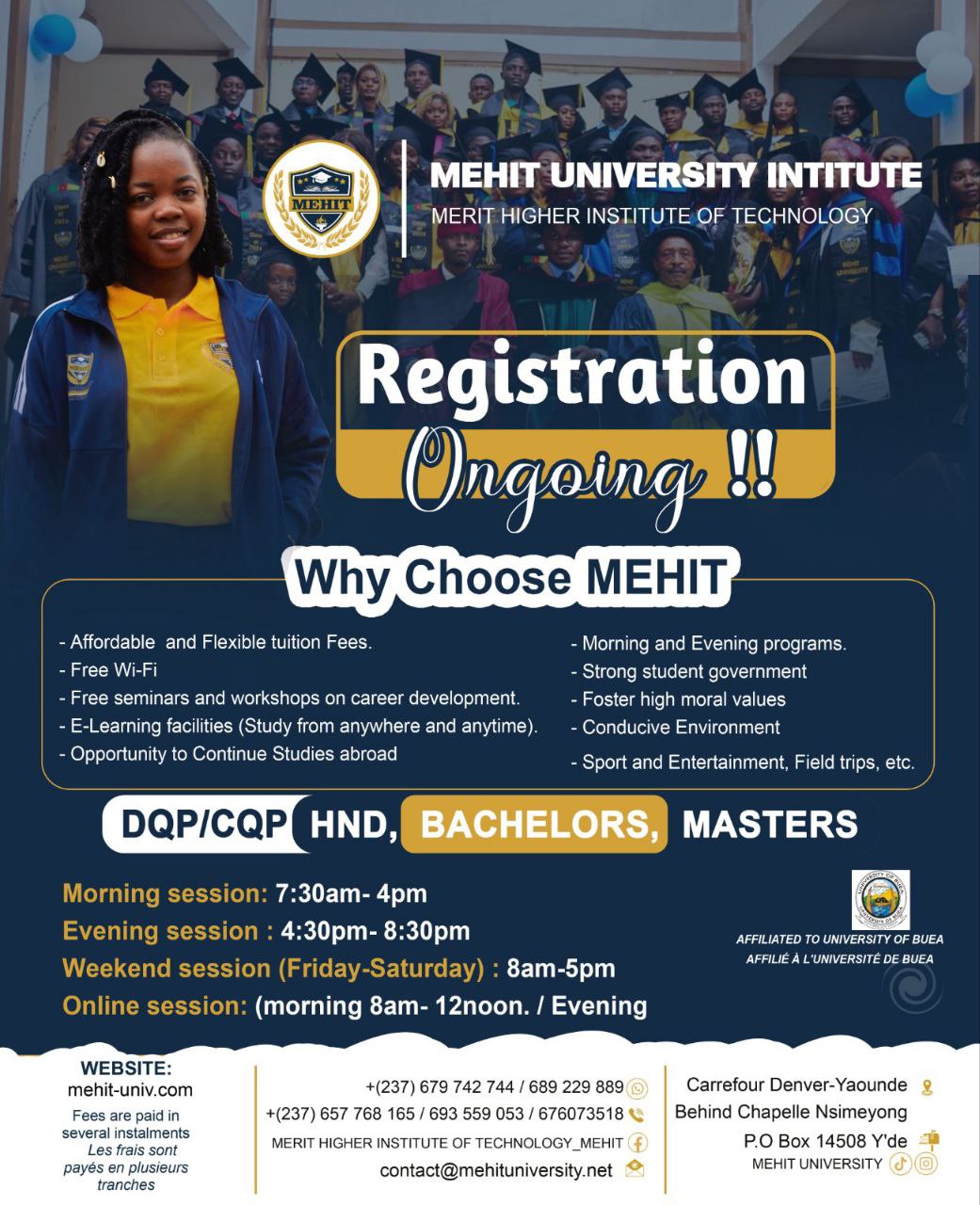 Admission Open - English